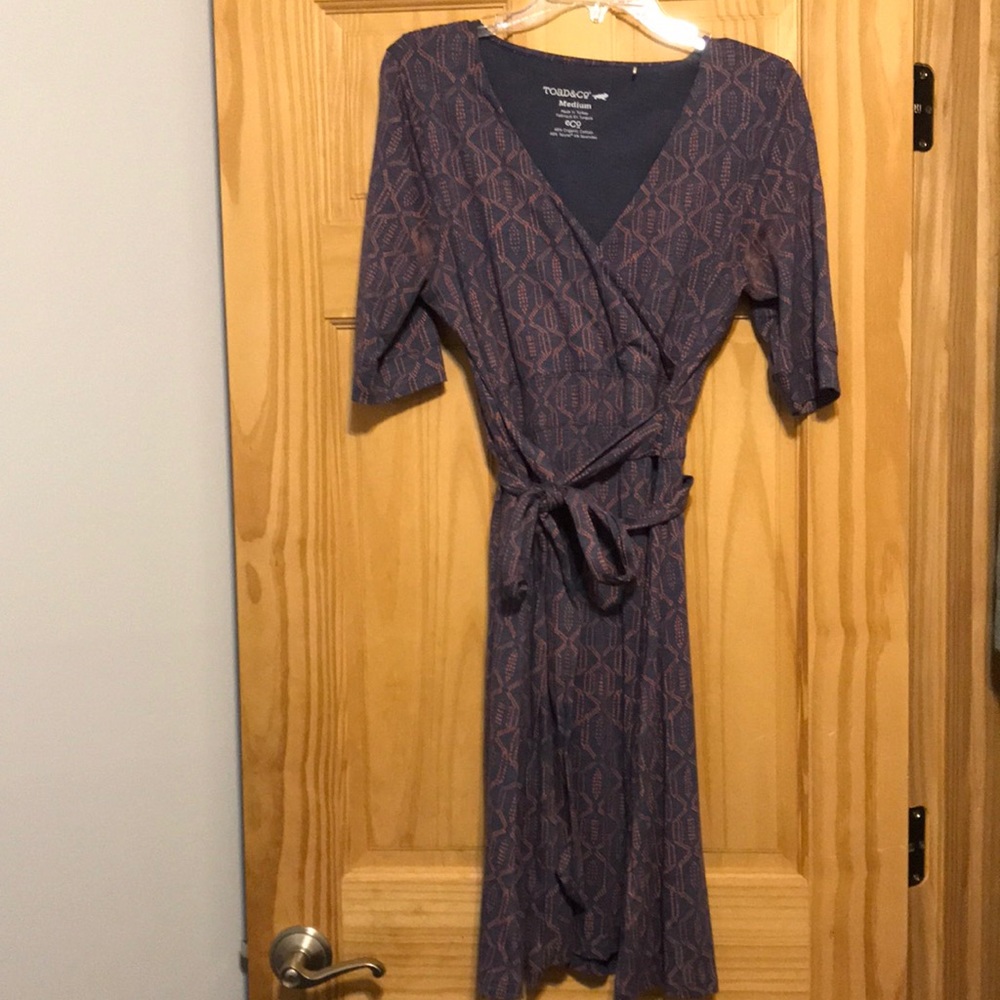 Toad & Co. Short sleeve patterned dress